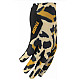 Thor Womens Sportmode Cheetah Damenhandschuhe - Tan / Schwarz