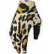 Thor Womens Sportmode Cheetah Damenhandschuhe - Tan / Schwarz