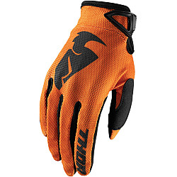 Thor Youth Sector Kinderhandschuhe - Orange / Schwarz