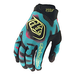 Troy Lee Designs Air - Membrane Kinderhandschuhe Schwarz / Gelb