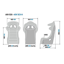 Sparco ADV-SCX H NR Carbon Tech Sitz FIA 8855-1999
