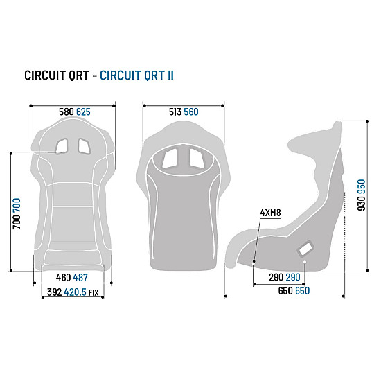 Sparco Circuit II Carbon Sitz FIA 8855-1999
