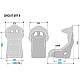 Sparco Circuit II QRT Sitz FIA 8855-1999