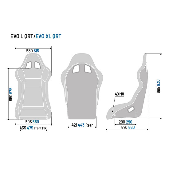 Sparco Evo L QRT Sitz FIA 8855-1999