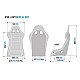 Sparco EVO XL Carbon Sitz FIA 8855-1999