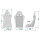 Sparco EVO XL QRT X Sitz FIA 8855-1999