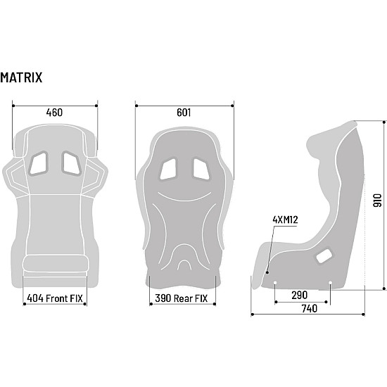 Sparco Matrix Sitz FIA 8855-2021