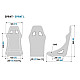 Sparco Sprint L Sitz FIA 8855-1999 - Schwarz