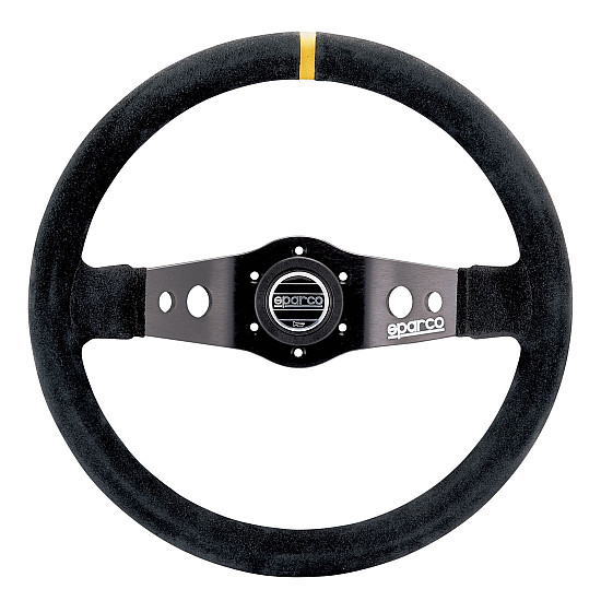 Sparco 215 Wildleder Schwarzes Lenkrad