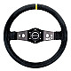 Sparco 215 Wildleder Schwarzes Lenkrad