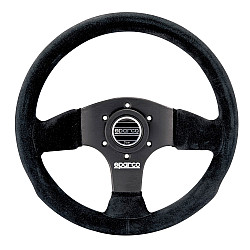 Sparco 300 Wildlederlenkrad - Schwarz