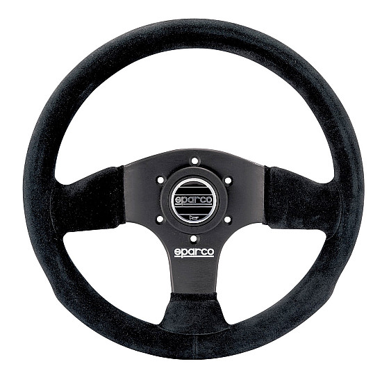 Sparco 300 Wildlederlenkrad - Schwarz