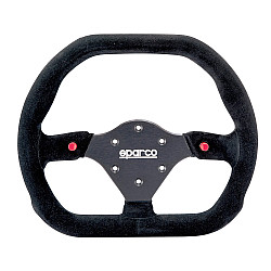 Sparco 310x260 Wildlederlenkrad - Schwarz