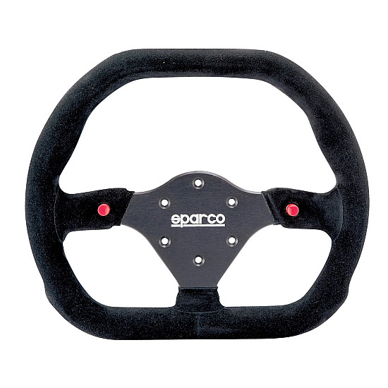 Sparco 310x260 Wildlederlenkrad - Schwarz
