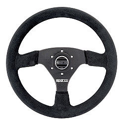 Sparco 323 Wildlederlenkrad - Schwarz