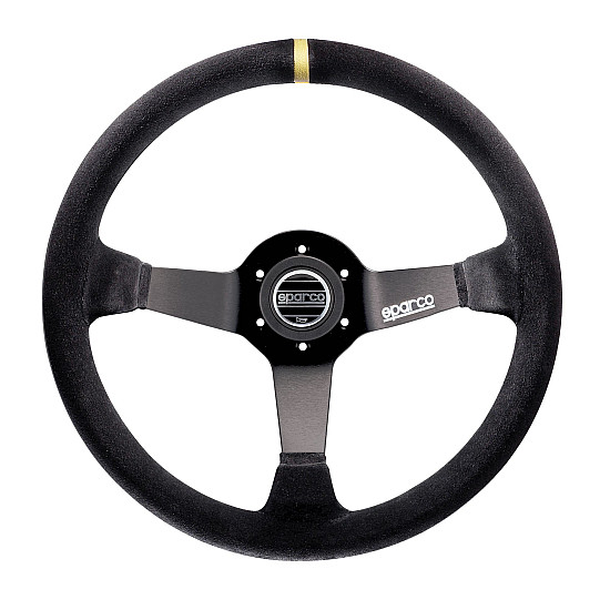Sparco 325 Wildlederlenkrad - Schwarz