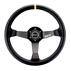 Sparco 345 Wildlederlenkrad - Schwarz