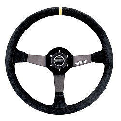Sparco 368 Wildlederlenkrad - Schwarz