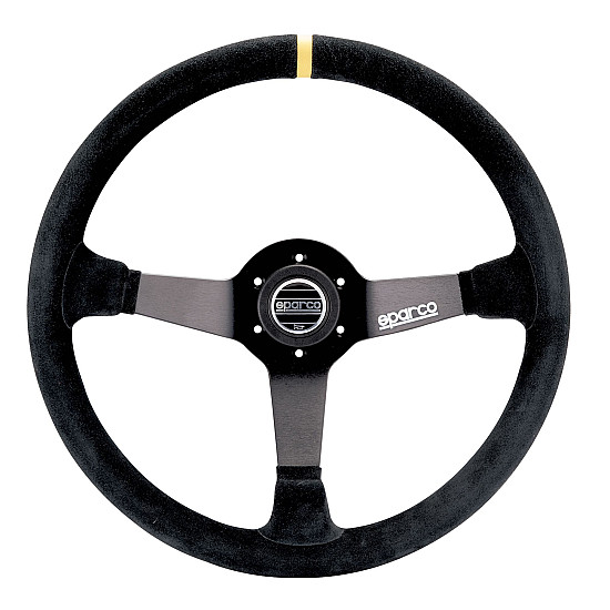 Sparco 368 Wildlederlenkrad - Schwarz