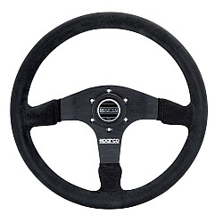 Sparco 375 Wildlederlenkrad - Schwarz