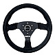 Sparco 383 Wildlederlenkrad - Schwarz