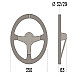 Sparco L 575 Wildleder Lenkrad