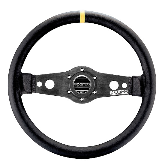 Sparco R215 Flaches Lederlenkrad