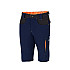 Sparco Laredo Tech Light Shorts - Blau Marine / Fluo Orange