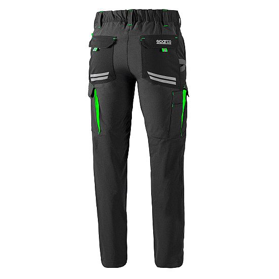 Sparco Tech Oregon Hose - Grau / Grün