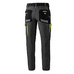Sparco Tech Oregon Hose - Grau / Gelb