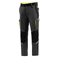 Sparco Tech Oregon Hose - Grau / Gelb