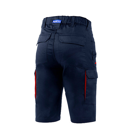 Sparco FTW Bermuda Hawaii - Marineblau / Rot