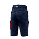 Sparco FTW Bermuda Hawaii - Marineblau / Rot