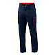 Sparco FTW Hose Vermont - Navy Blau / Rot