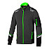 Sparco Full Zip Tech Alabama - Grau / Grün