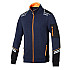 Sparco Full Zip Tech Alabama - Navy Blau / Orange
