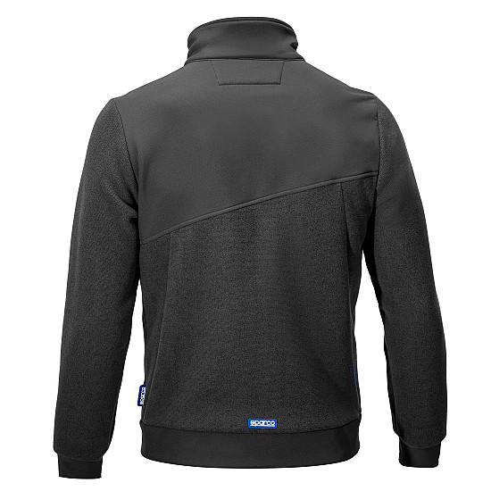 Sparco Grit Fleece Full Zip Crestone - Grau