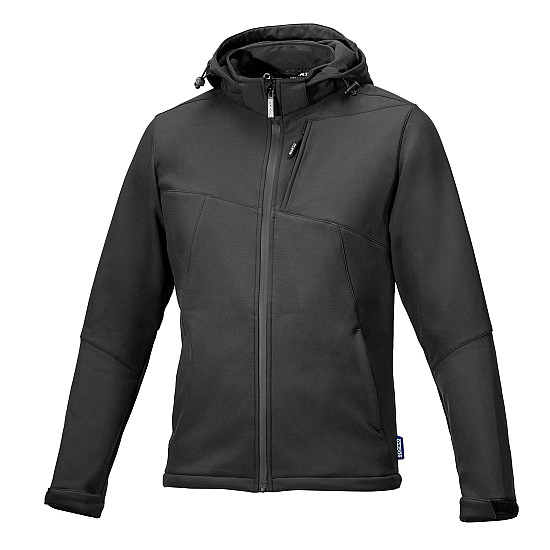 Sparco Grit Softshell Elias - Schwarz