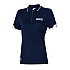 Sparco Lady Polo Zip MY2024 - Dunkelblau