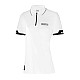 Sparco Lady Polo Zip MY2024 - Weiß