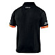 Sparco Tech Toledo Polo - Schwarz / Orange