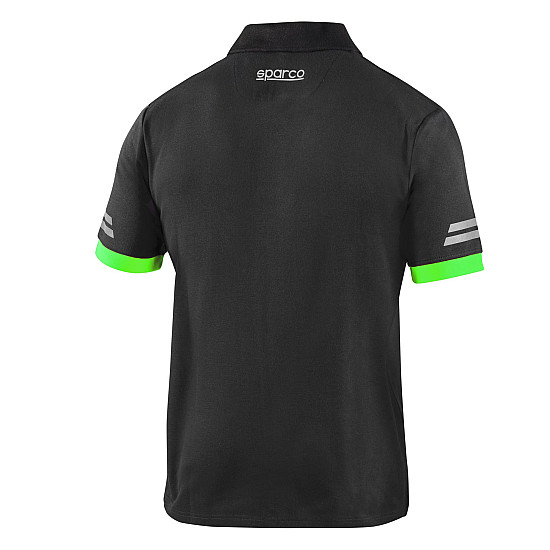 Sparco Tech Toledo Polo - Grau / Grün