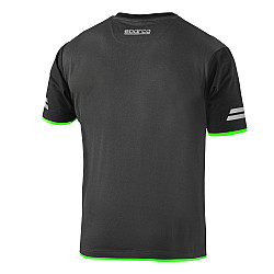 Sparco Tech Tucson T-Shirt - Schwarz / Grün