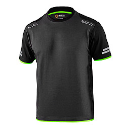 Sparco Tech Tucson T-Shirt - Schwarz / Grün