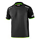Sparco Tech Tucson T-Shirt - Schwarz / Grün