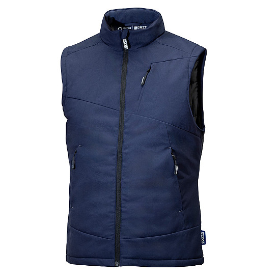 Sparco Sandford Grit Gepolsterte Weste - Navy Blau
